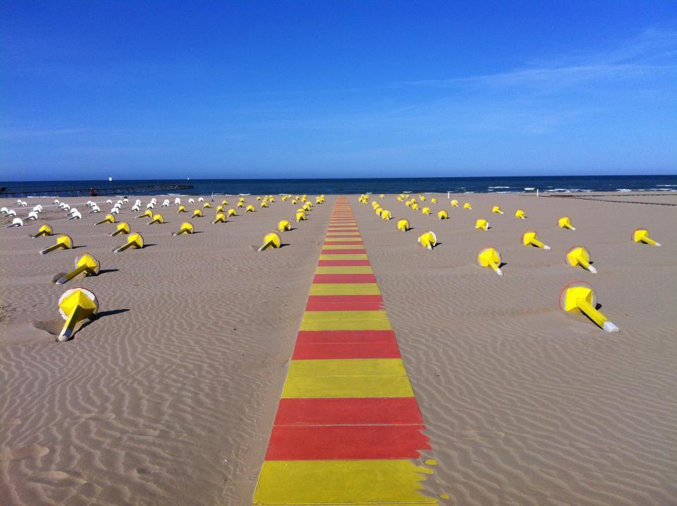 Hotel Regina In Spiaggia Rimini Kültér fotó